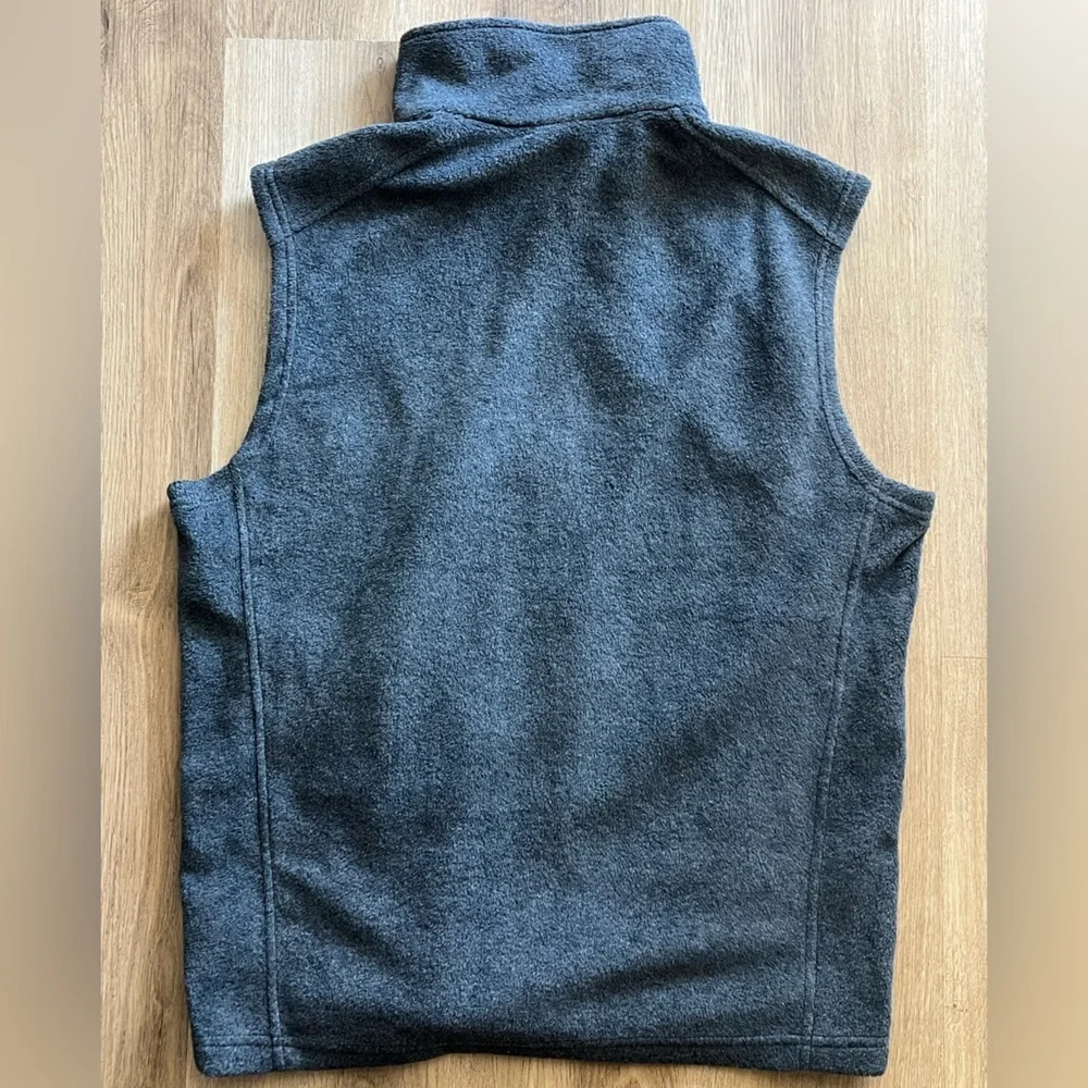 Columbia Men’s Fleece Vest - Charcoal Gray, Size M, Like New - Picture 5 of 5